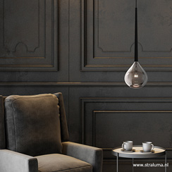 Glazen verlichting voor elke woonsmaak Verlichting met smokey / titanium-look glas